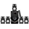 ZEBRONICS BT8591RUCF 5.1 Home Theater Speaker with 6.5" Subwoofer, 125W RMS Powerful Bass, Bluetooth 5.0, Wall Mount, AC-3 Surround Sound, Dual Mic Input, Optical in Remote Control and LED Display - Image 2